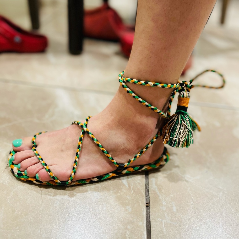 Zara Lace Up Sandals